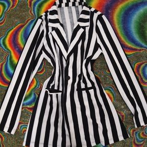 Striped blazer